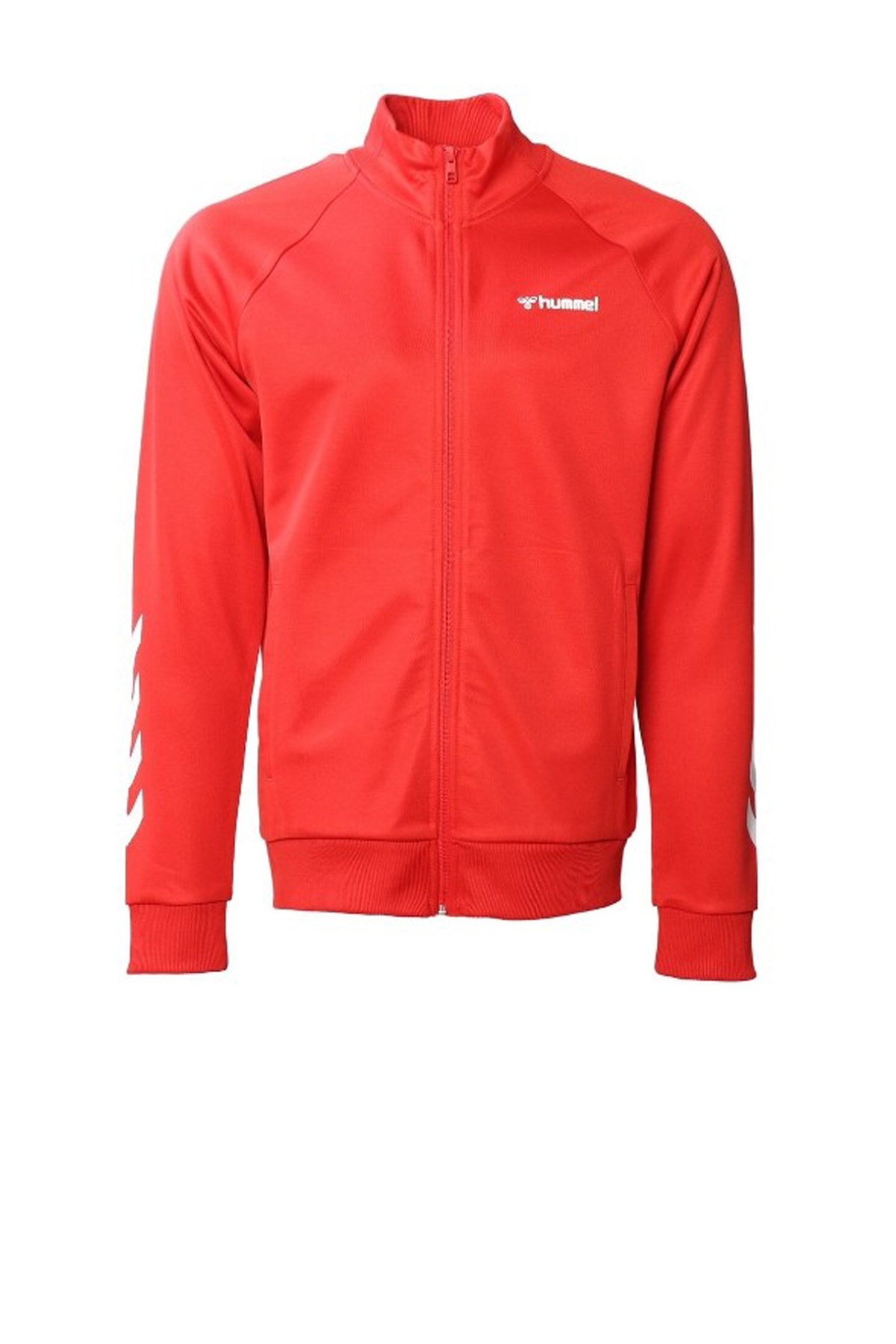 Hummel Falconzo Fermuarlı Erkek Sweatshirt 921133-1027 Kırmızı