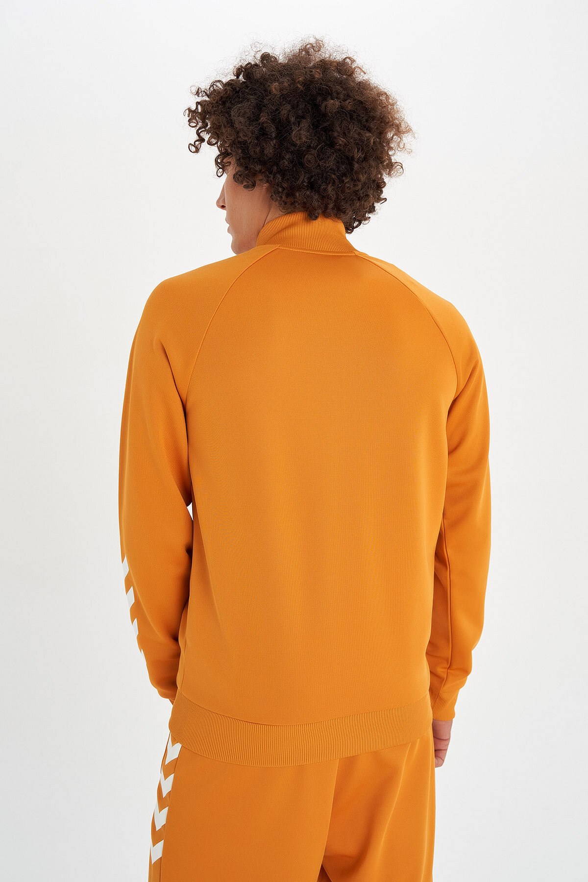 Hummel Falconzo Erkek Fermuarlı Sweatshirt 921133-2109 Kırmızı