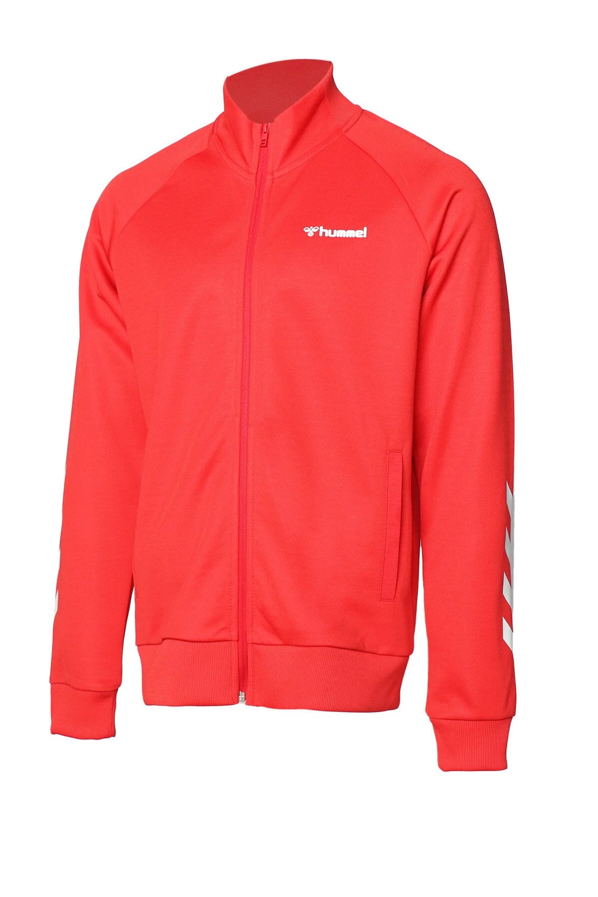 Hummel Falconzo Zip Erkek Sweatshirt 921133-3658 Kırmızı