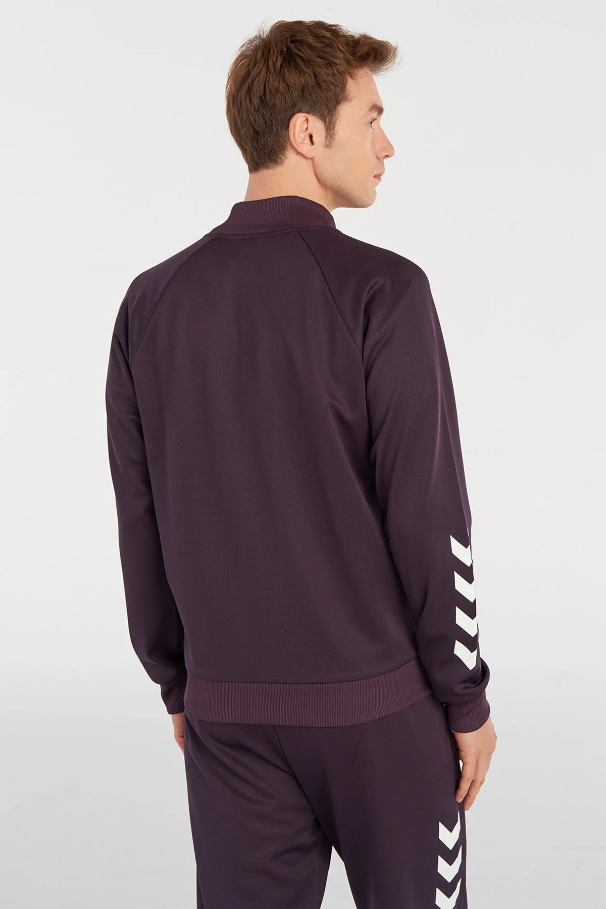 Hummel Falconzo Zip Erkek Sweatshirt 921133-4073 Mor