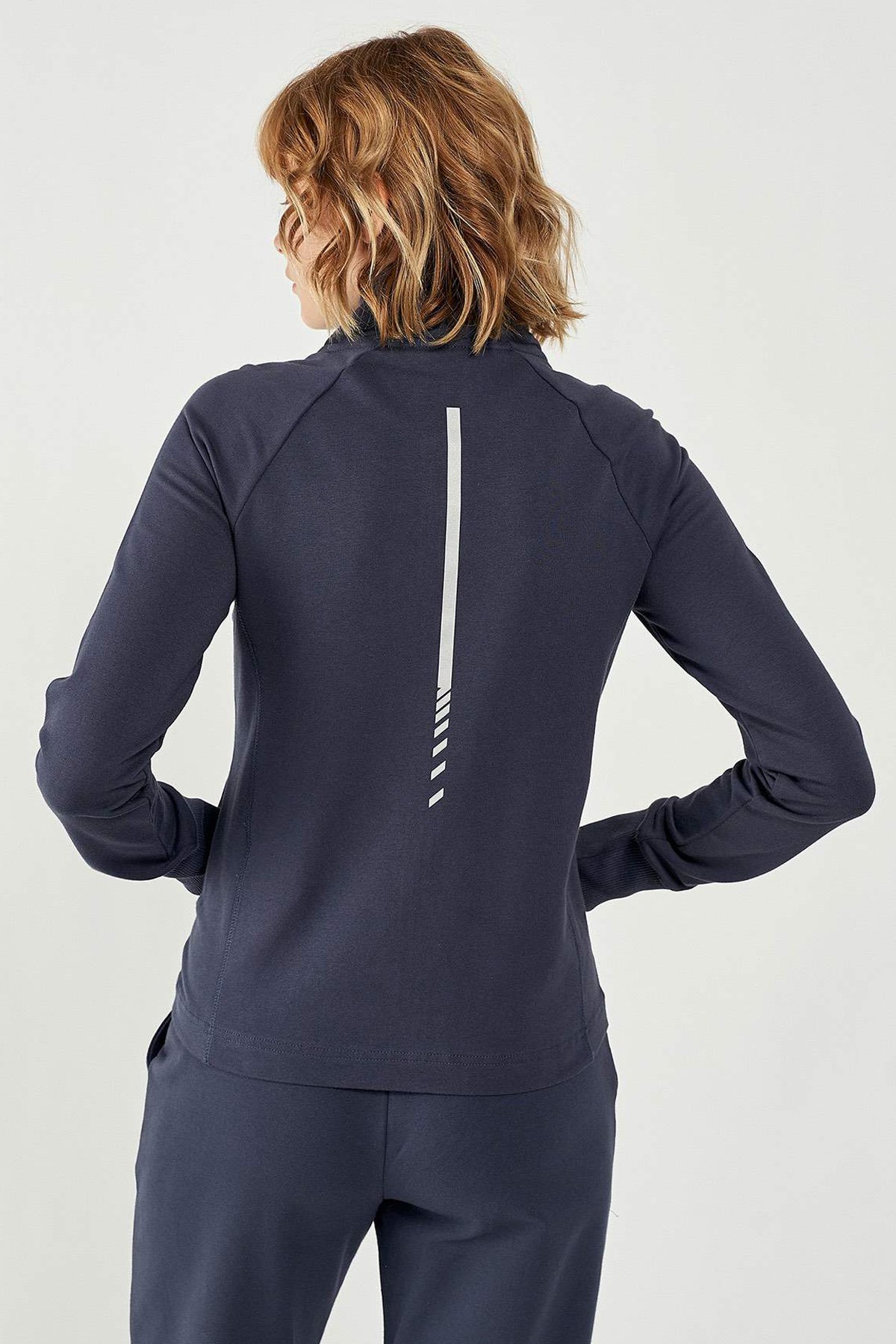Hummel Fubia Zip Kadın Sweatshirt 921134-7429 Antrasit