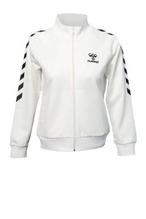 Hummel Genesis Kadın Fermuarlı Sweatshirt 921135-9003 Beyaz