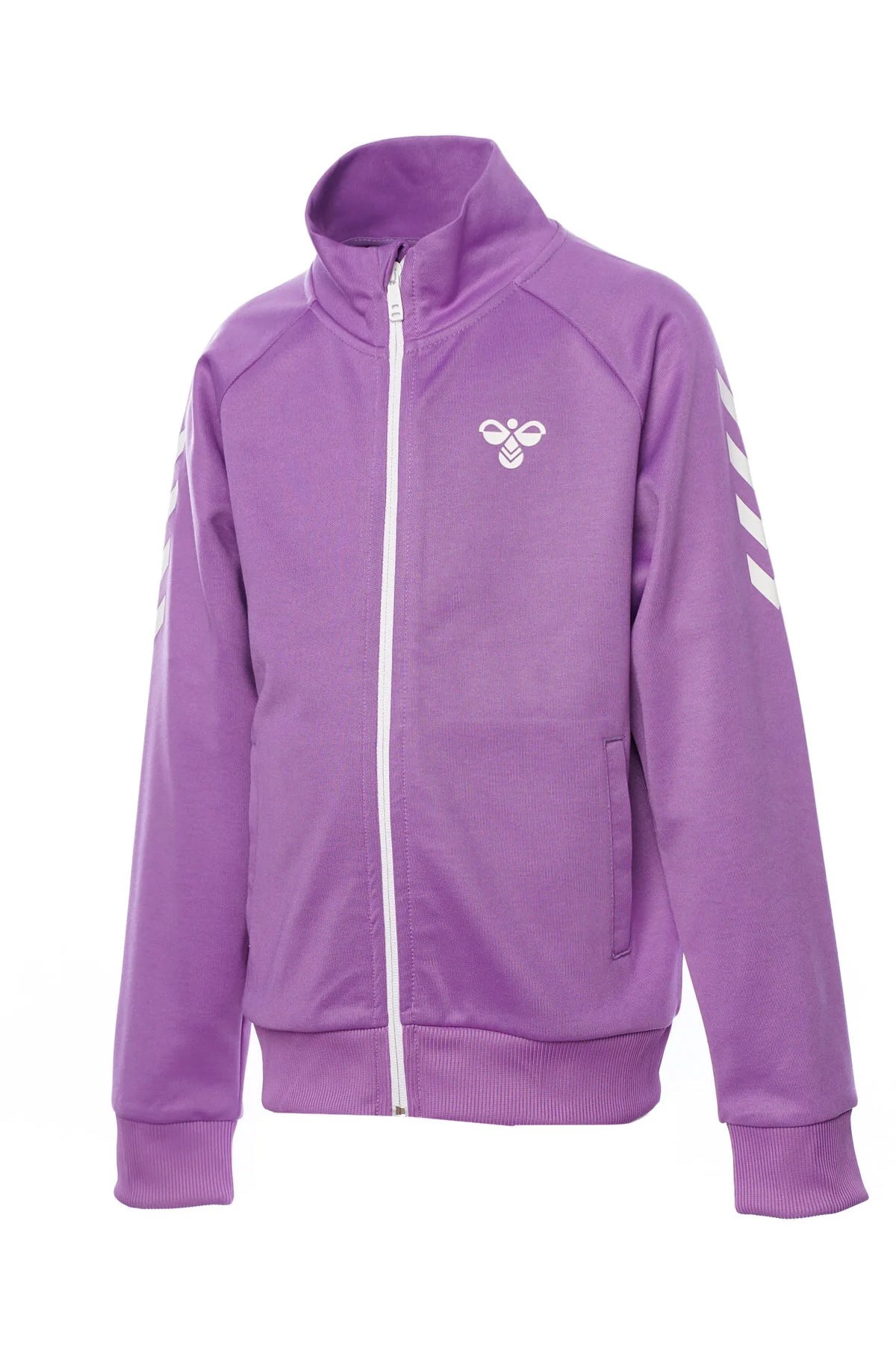 Hummel Jaromir Zip Çocuk Sweatshirt 921136-3505 Mor