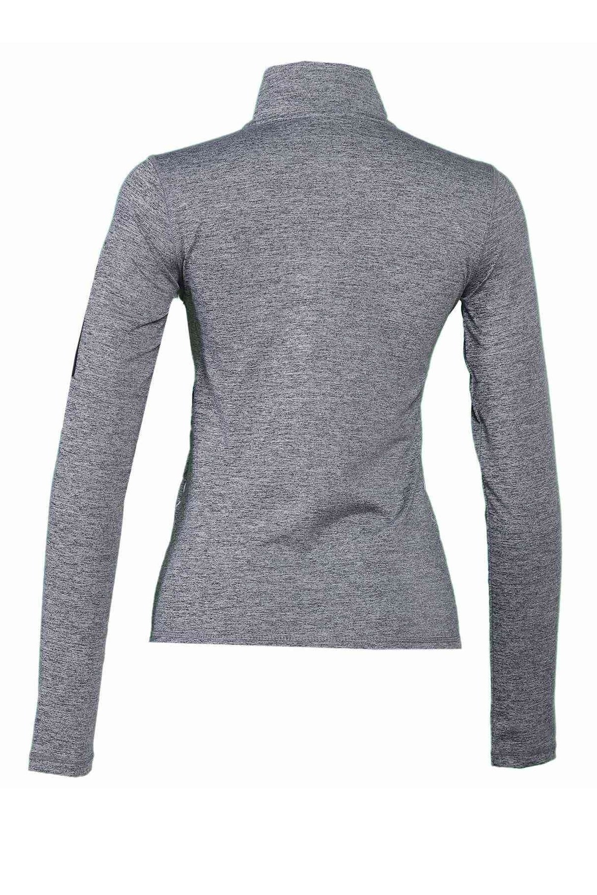 Hummel Menda  Kadın Fermuarlı Sweatshirt 921144-2001 Siyah