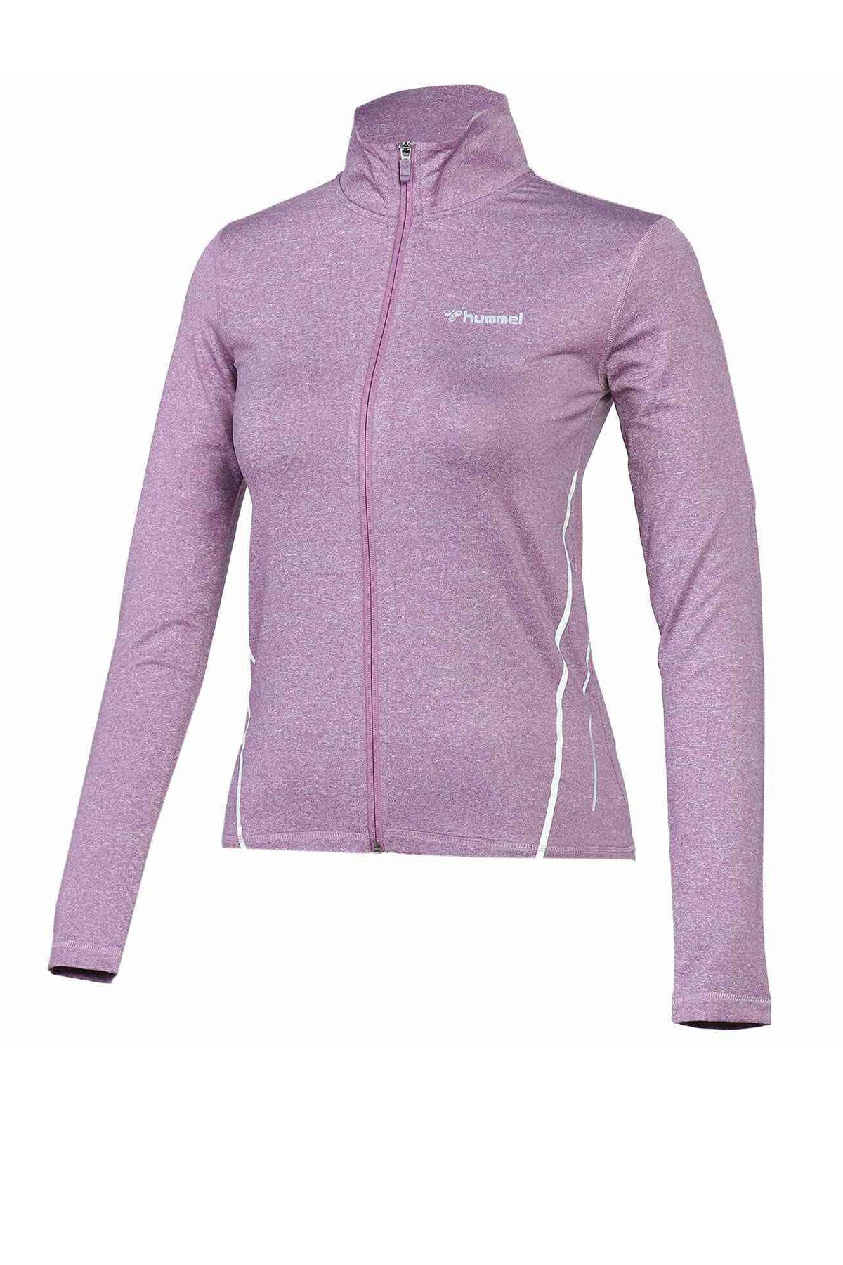 Hummel Menda  Kadın Fermuarlı Sweatshirt 921144-3291 Mor
