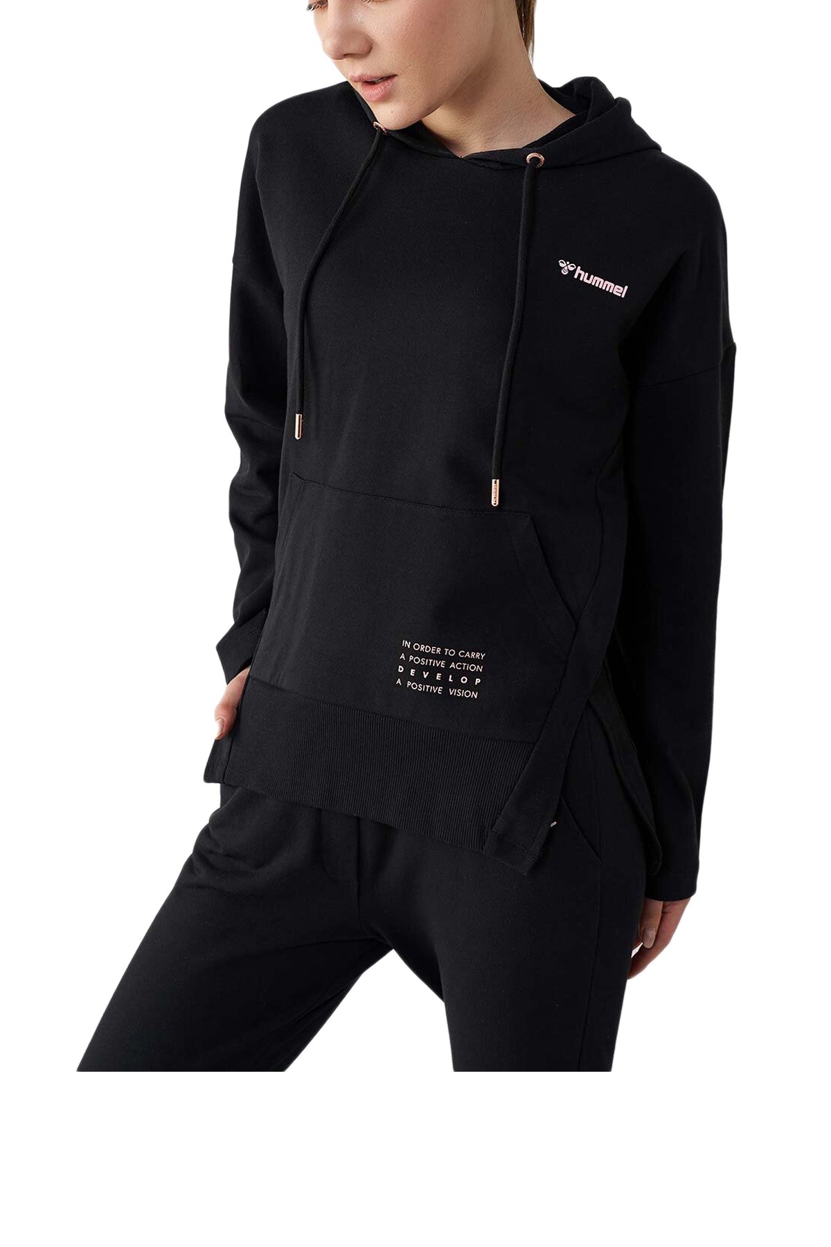 Hummel Davina  Kadın Sweatshirt 921234-2001 Siyah