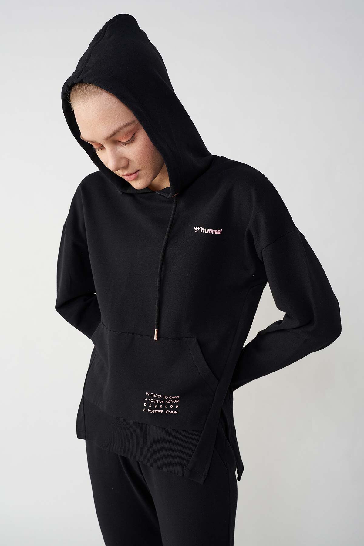Hummel Davina  Kadın Sweatshirt 921234-2001 Siyah