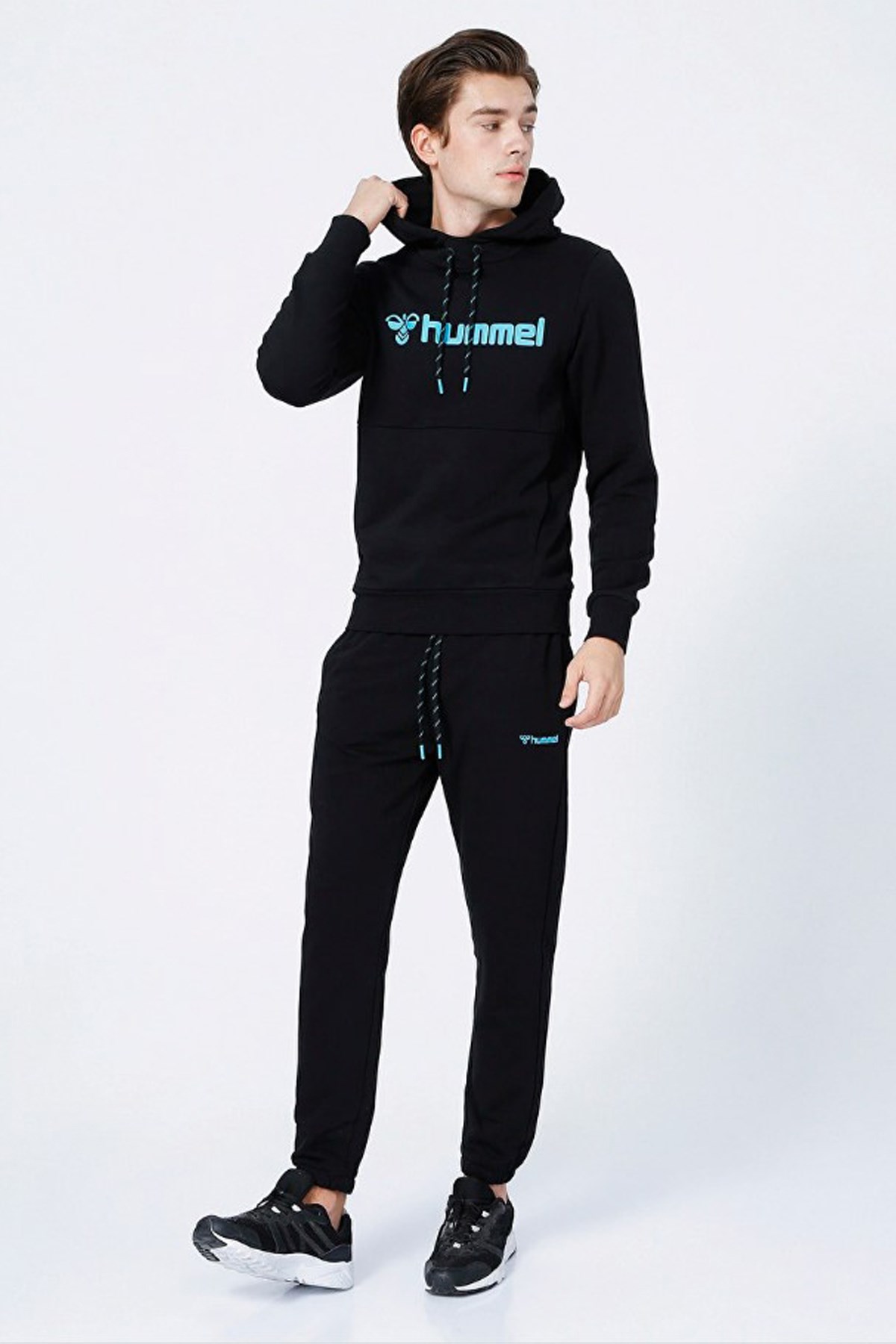 Hummel Justin  Erkek Sweatshirt 921263-2001 Siyah