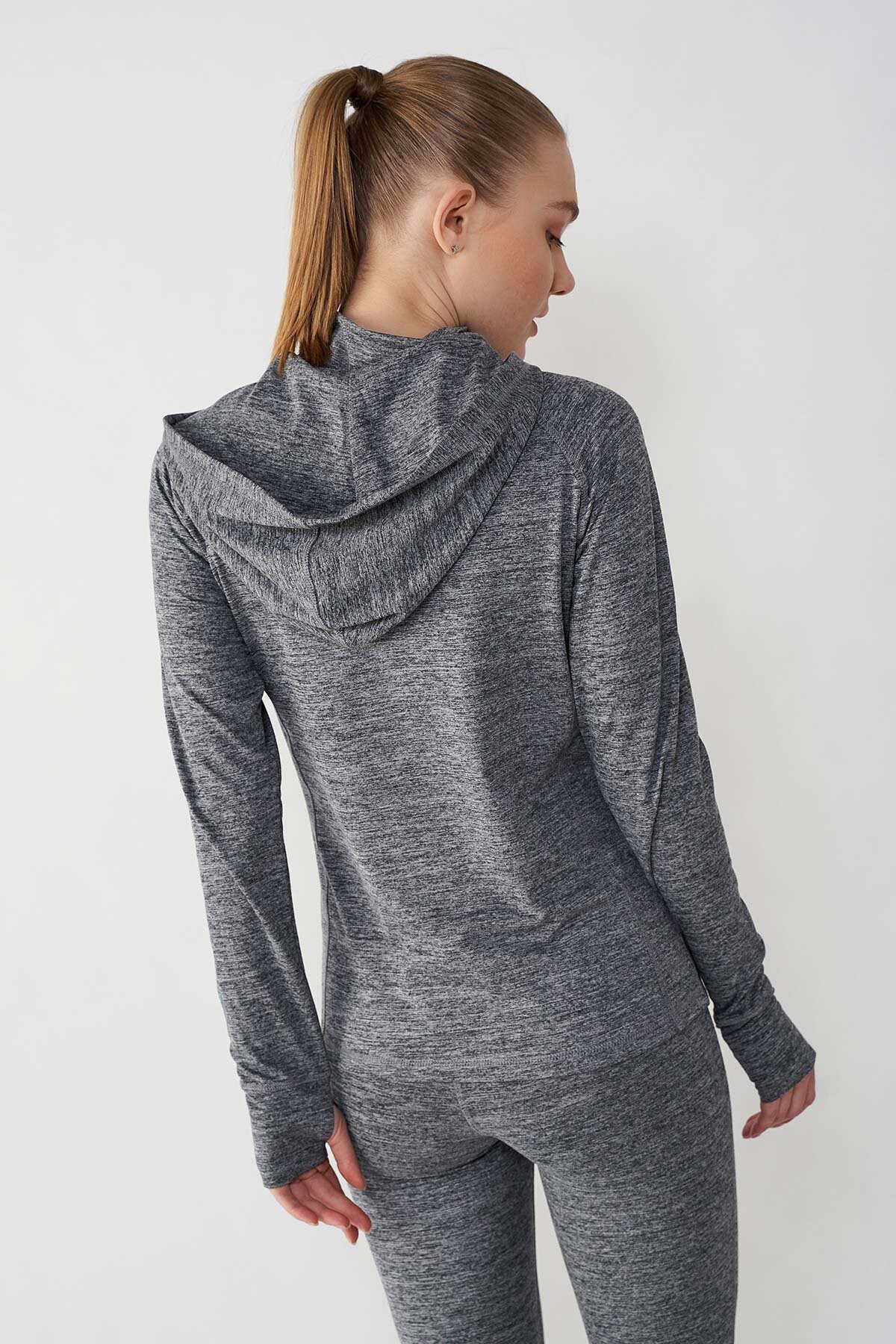 Hummel Lugo  Kadın Sweatshirt 921282-1322 Yeşil