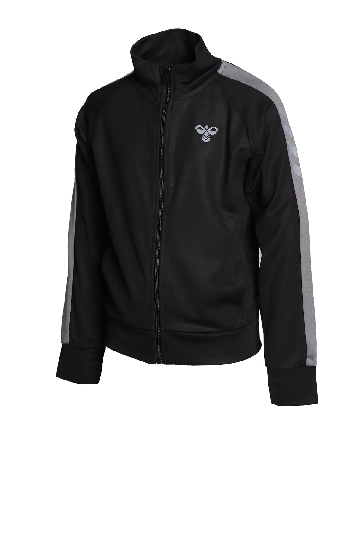 Hummel Lunox Çocuk Fermuarlı Sweatshirt 921285-2001 Siyah