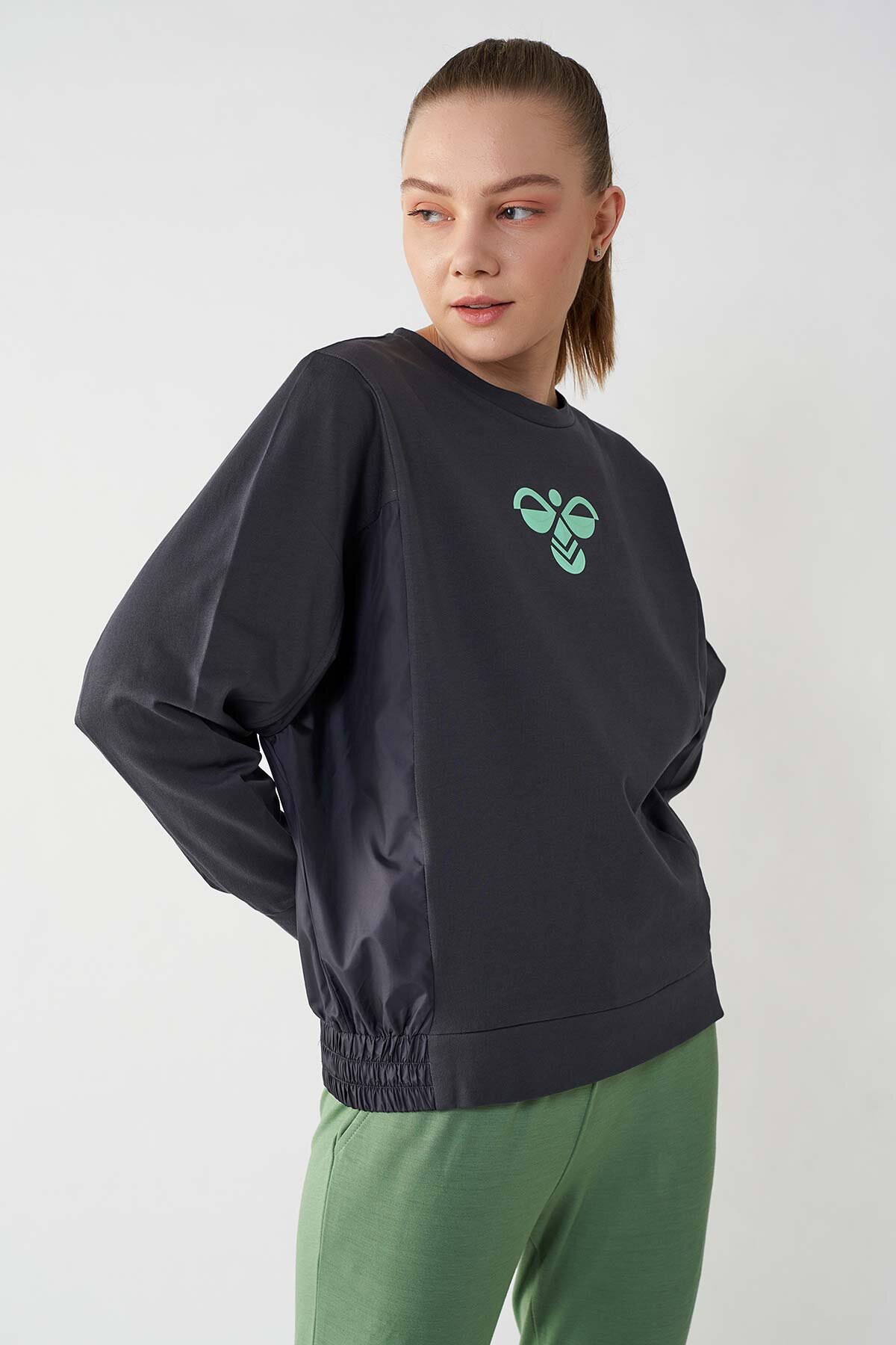 Hummel Scotchland  Kadın Sweatshirt 921325-1316 Antrasit