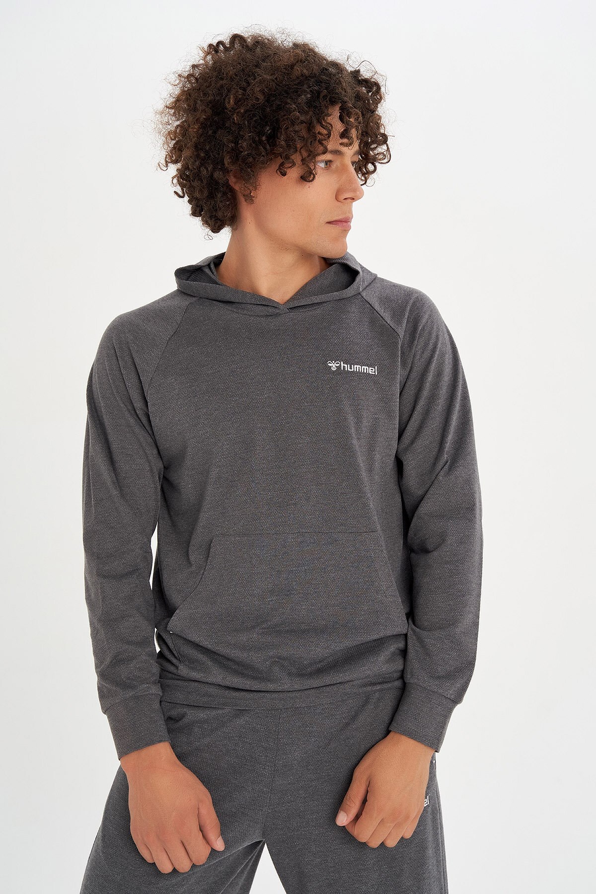 Hummel Boho Erkek Sweatshirt 921370-2833 Antrasit