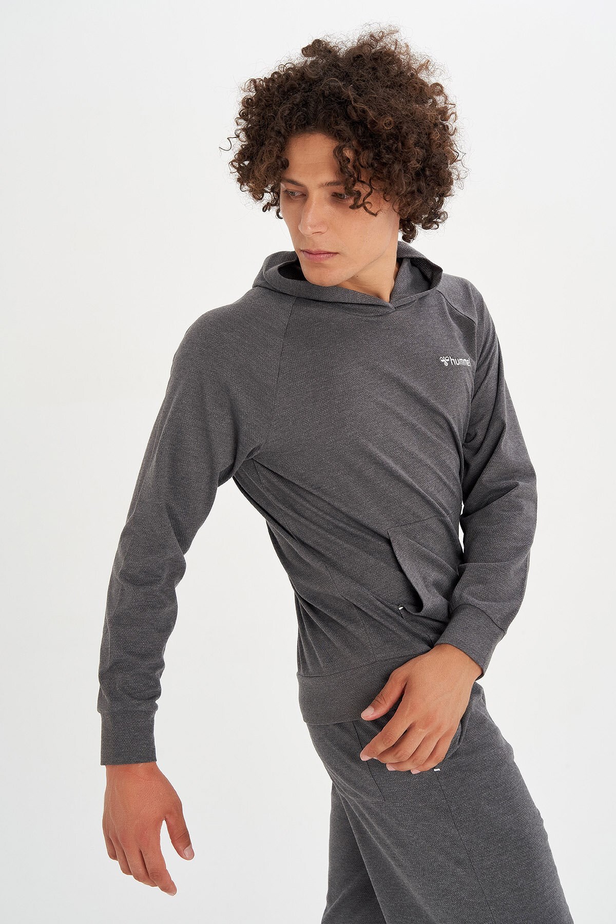 Hummel Boho Erkek Sweatshirt 921370-2833 Antrasit