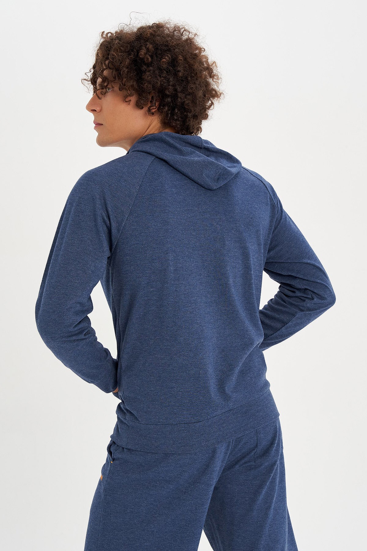 Hummel Boho Erkek Sweatshirt 921370-3882 Mavi