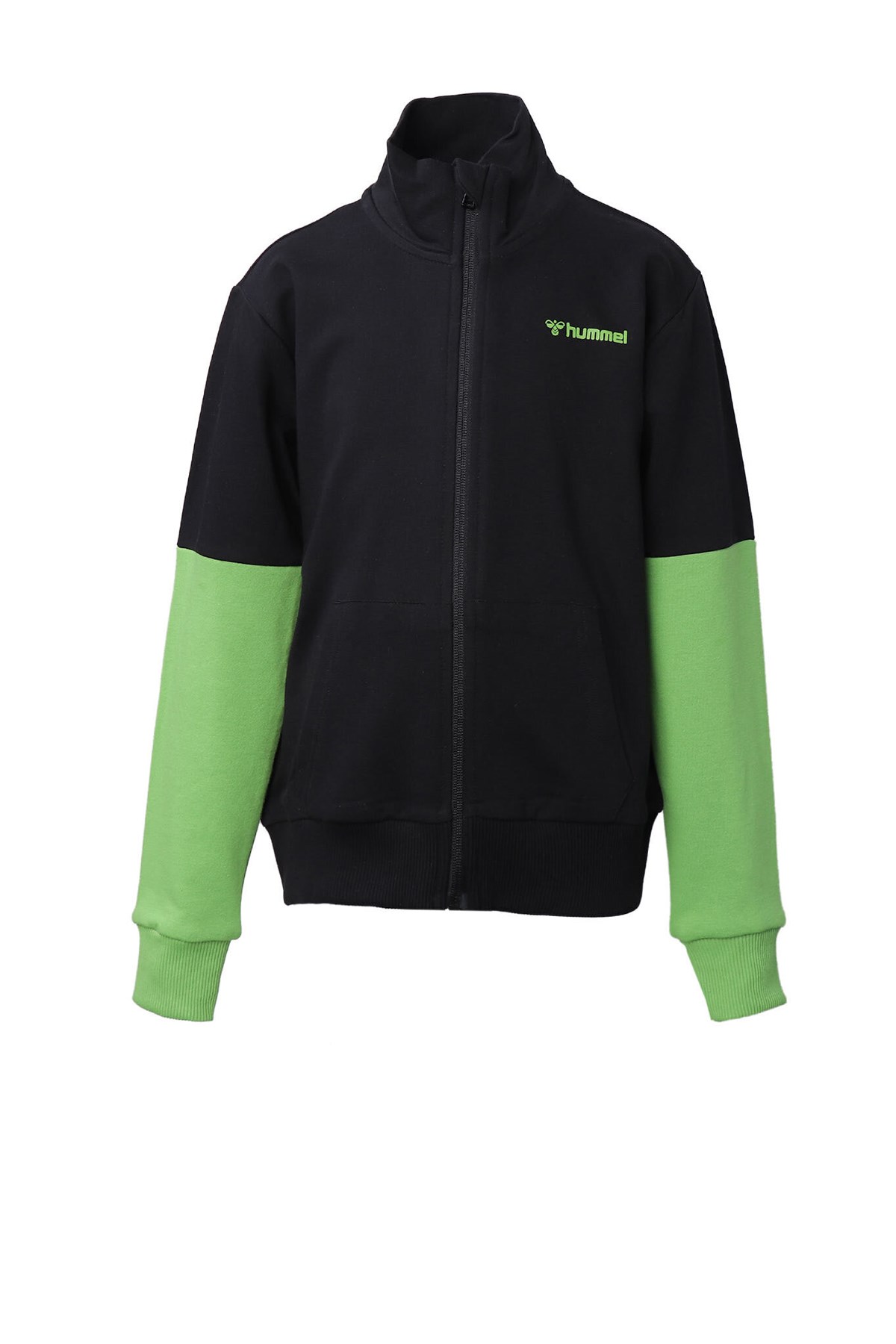Hummel Erkose Çocuk Fermuarlı Sweatshirt 921388-2001 Siyah