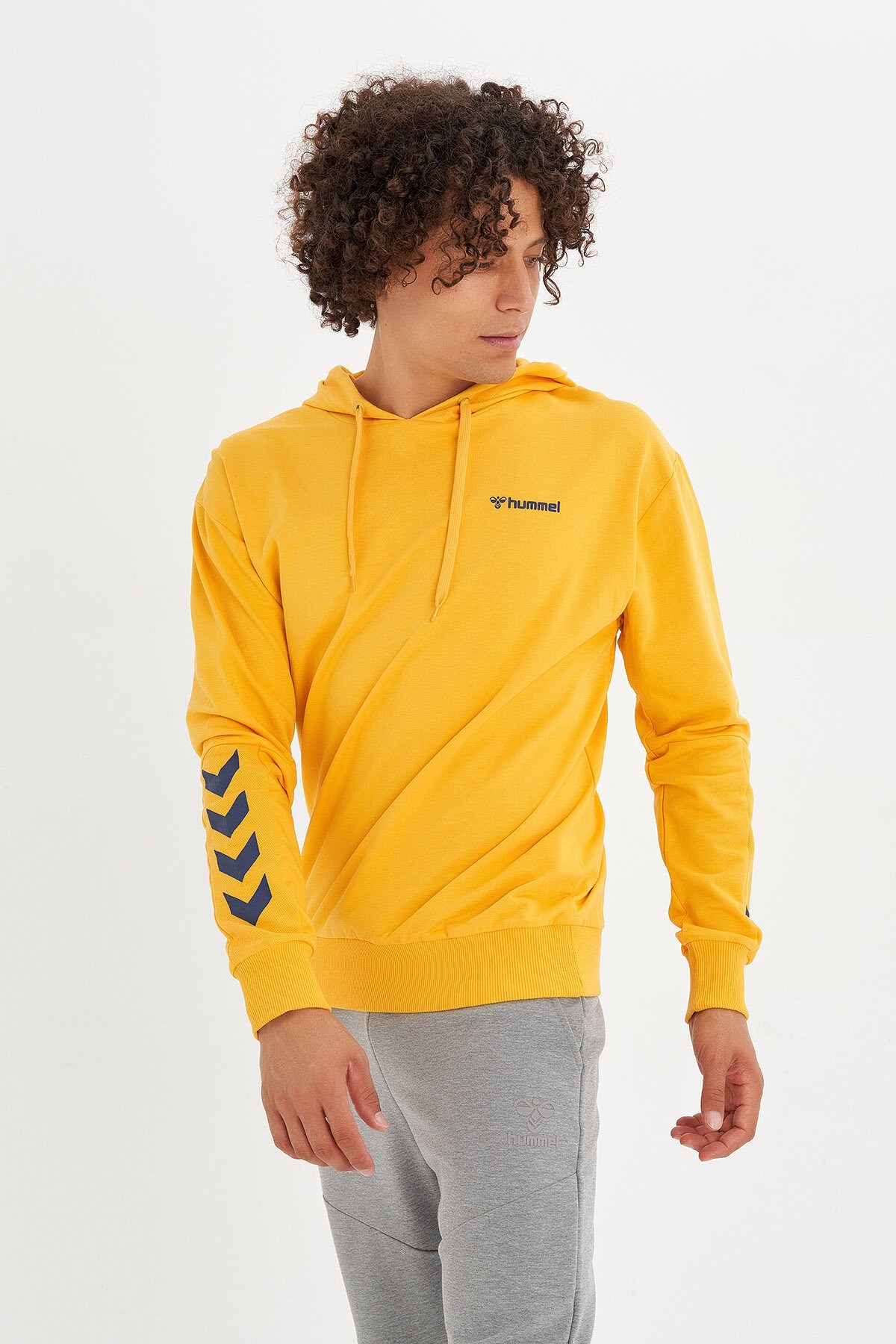 Hummel Piola Erkek Sweatshirt 921427-2105 Sarı