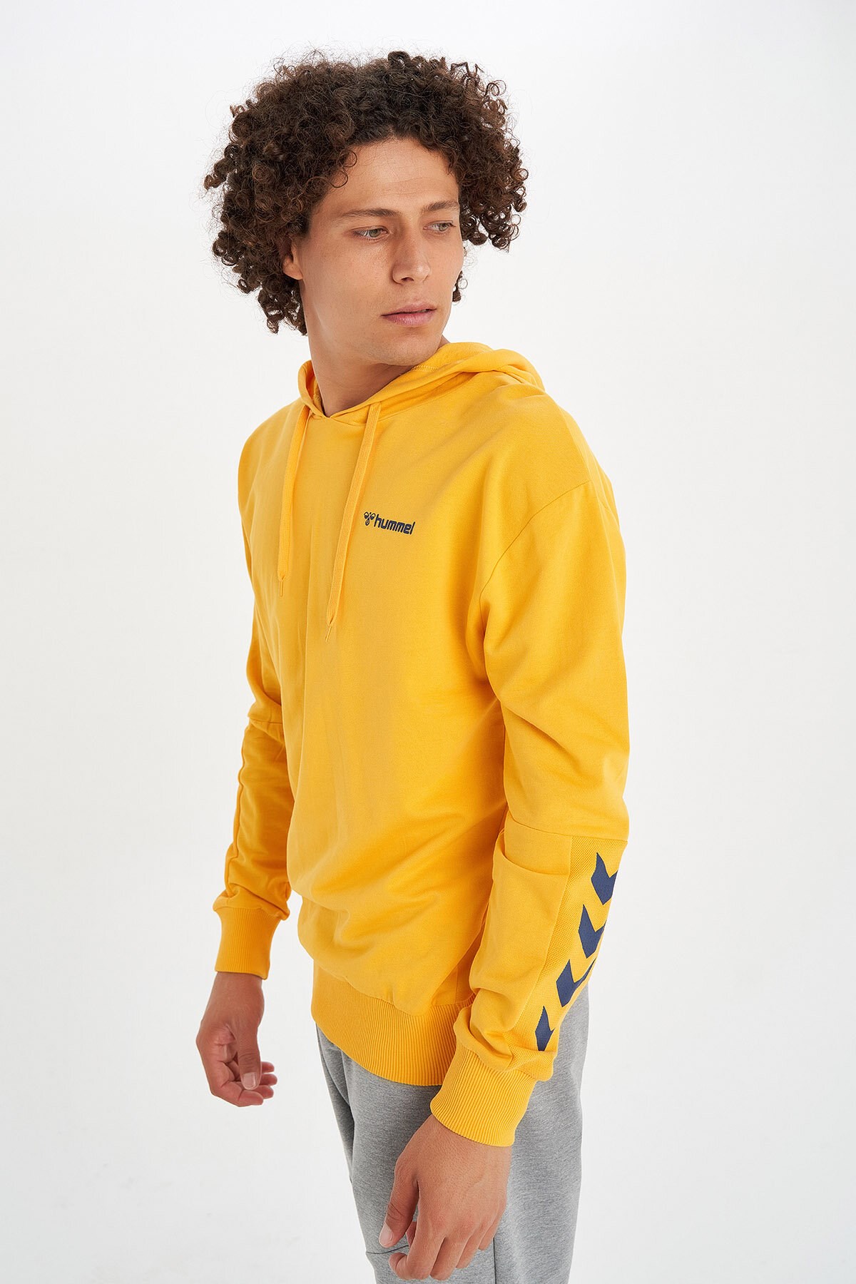 Hummel Piola Erkek Sweatshirt 921427-2105 Sarı