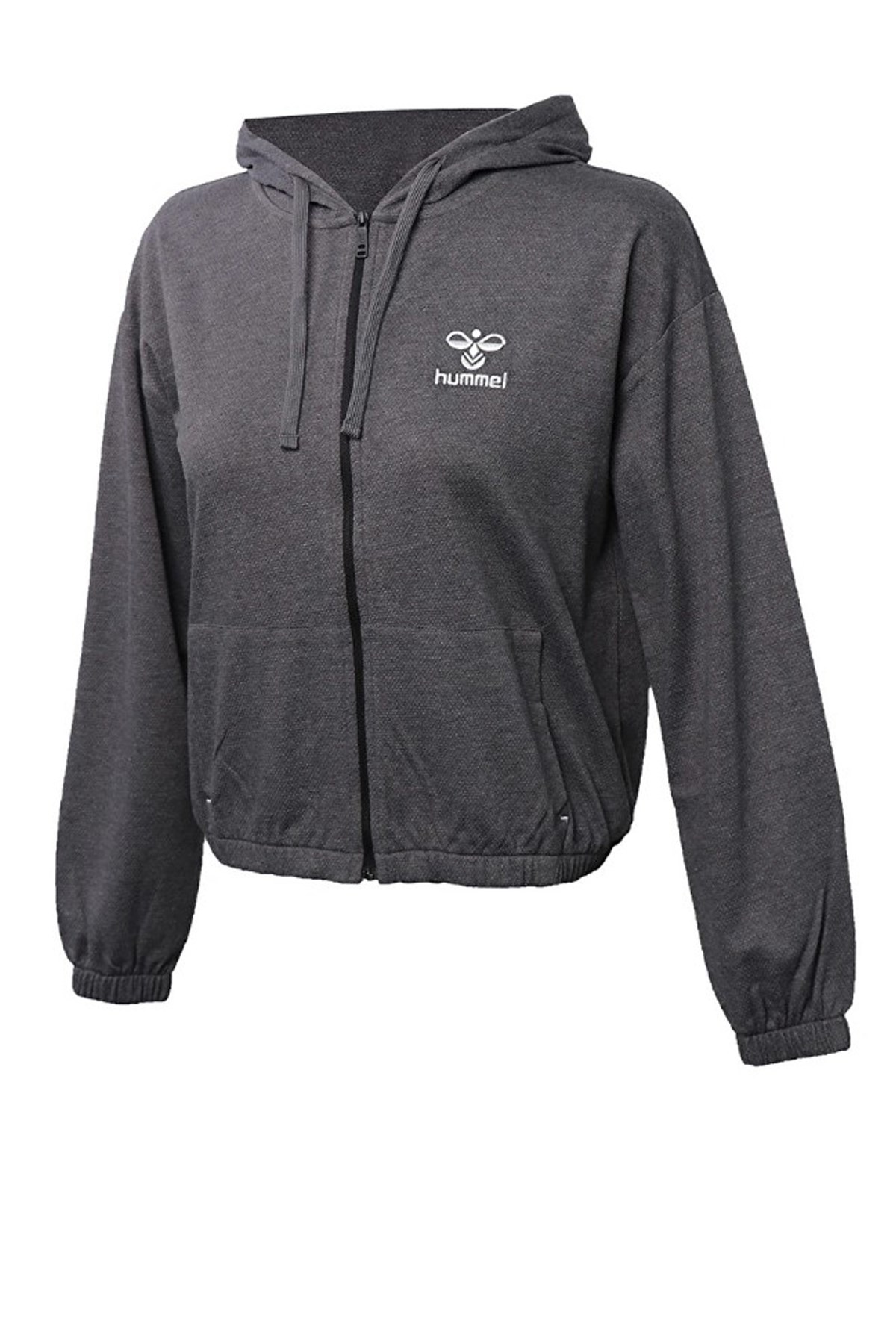 Hummel Tresi Kadın Fermuarlı Sweatshirt 921442-2001 Siyah