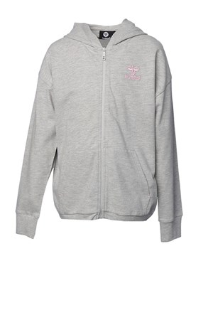 Hummel Trevi  Çocuk Fermuarlı Sweatshirt 921443-2010 Gri