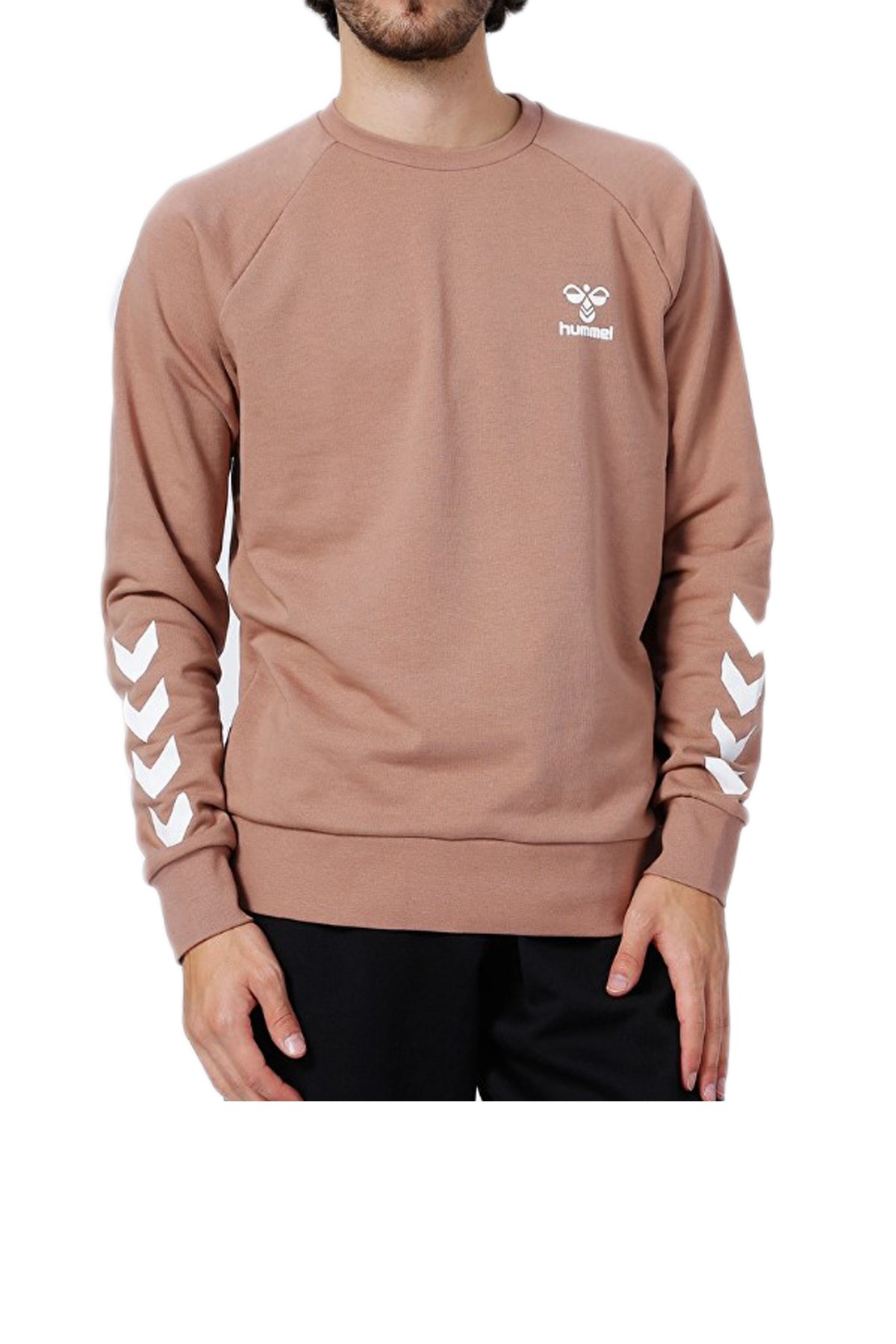Hummel T-Isam 2.0 Erkek Sweatshirt 921455-2108 Kahverengi
