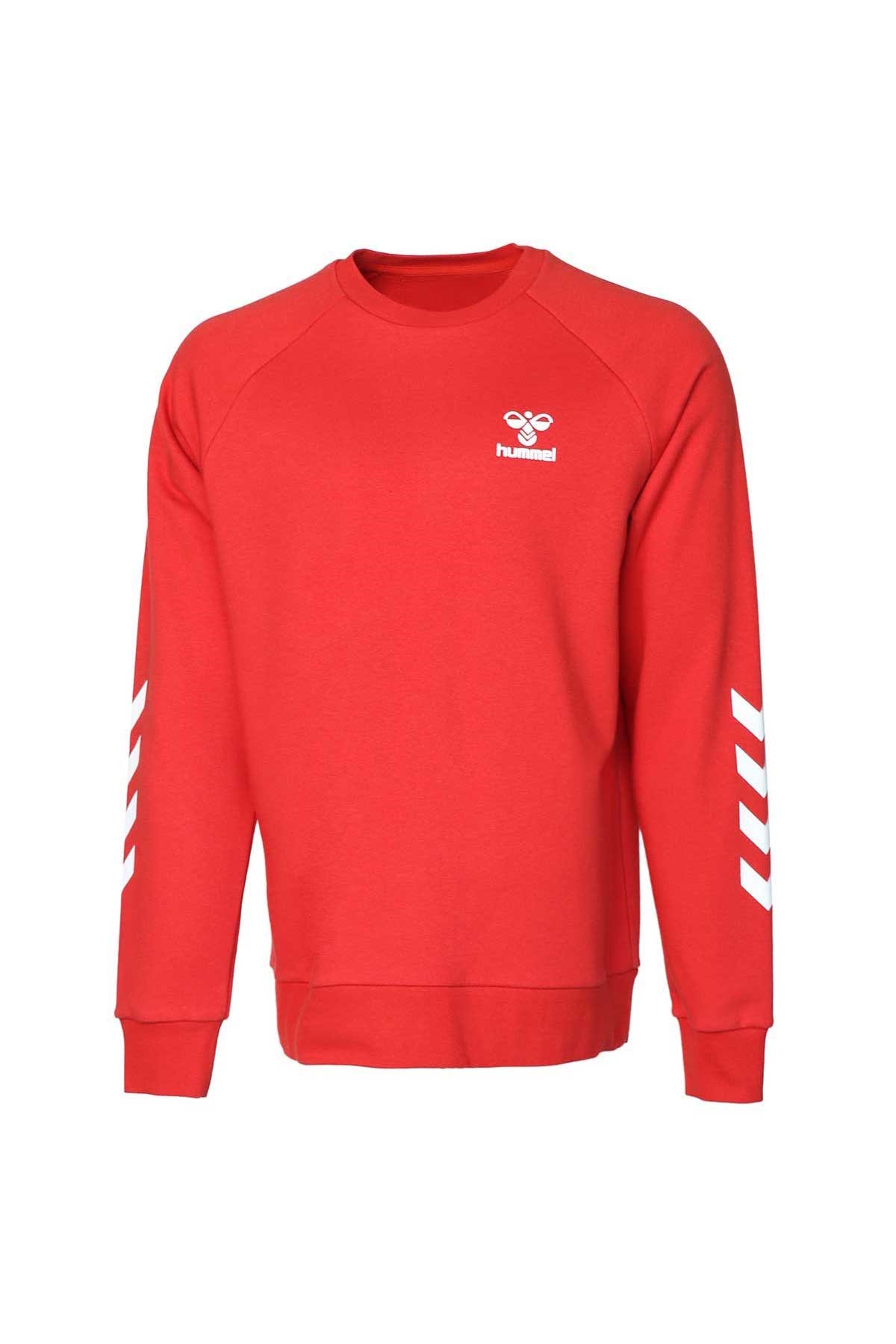 Hummel T-Isam 2.0 Erkek Sweatshirt 921455-2220 Kırmızı