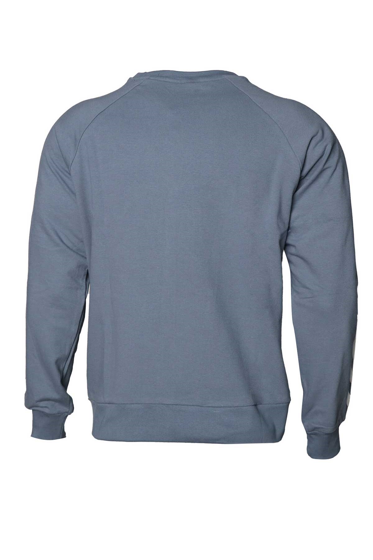 Hummel T-Isam 2.0 Erkek Sweatshirt 921455-7879 Mavi