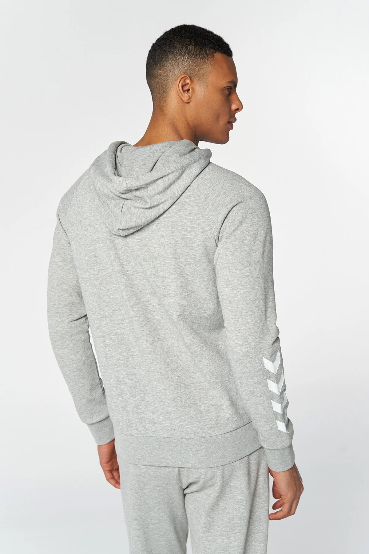 Hummel T-İsam 2.0 Erkek Fermuarlı Sweatshirt 921456-2006 Gri