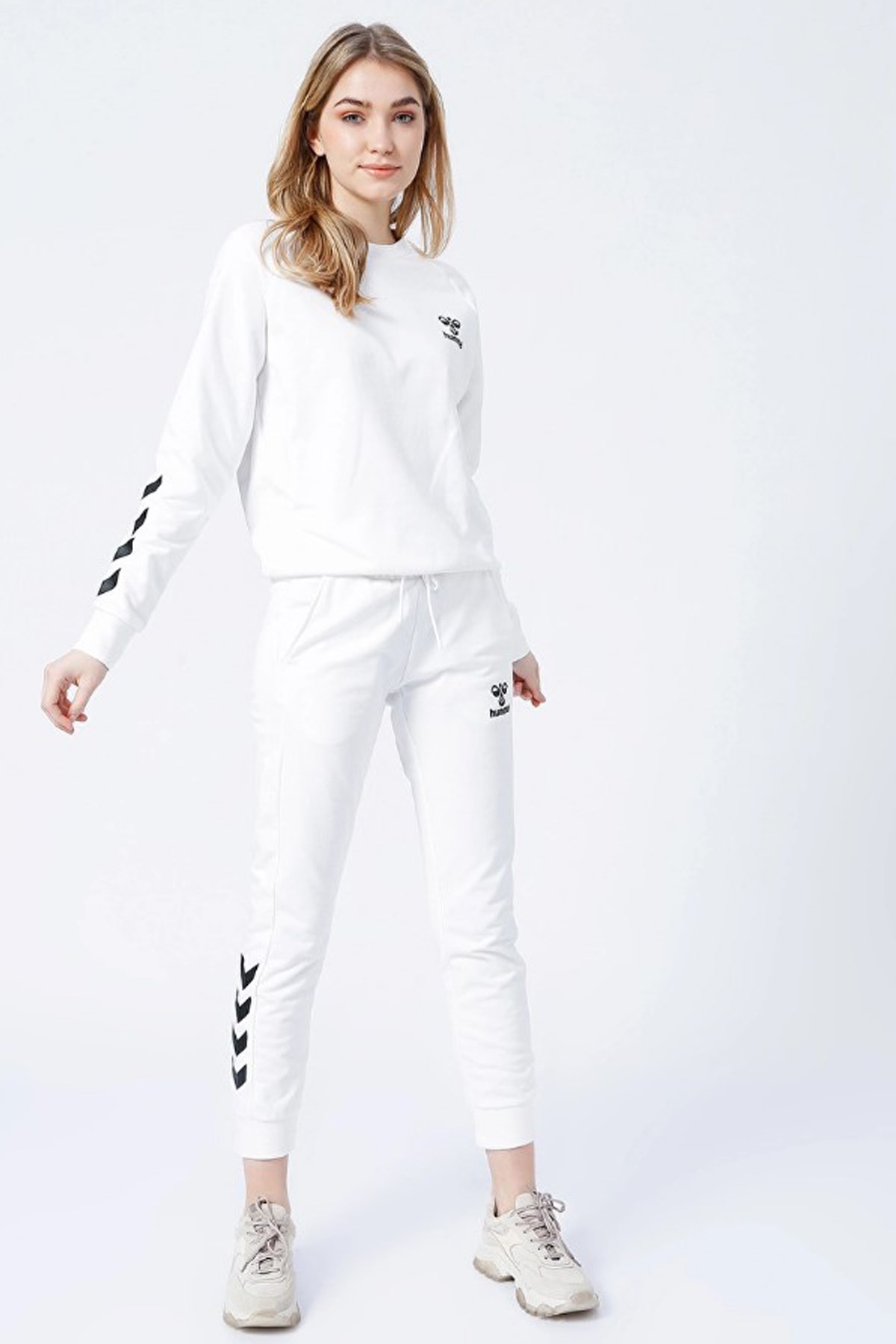 Hummel T-Noni 2.0 Kadın Sweatshirt 921457-2132 Beyaz