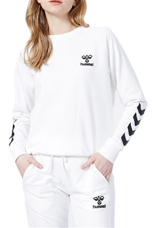 Hummel T-Noni 2.0 Kadın Sweatshirt 921457-2132 Beyaz