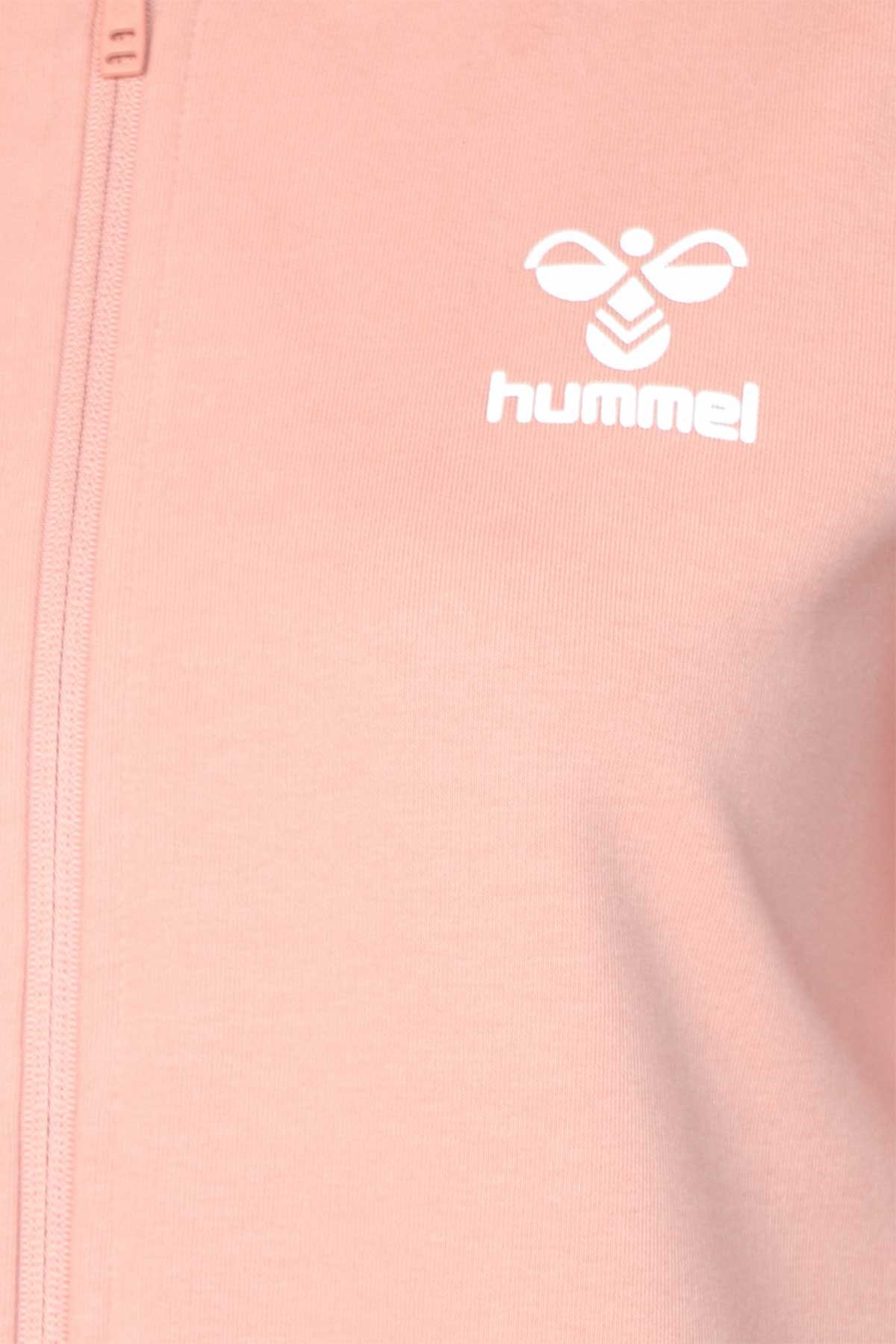 Hummel T-Noni 2.0 Zip Kadın Fermuarlı Sweatshirt 921458-2222 Pembe