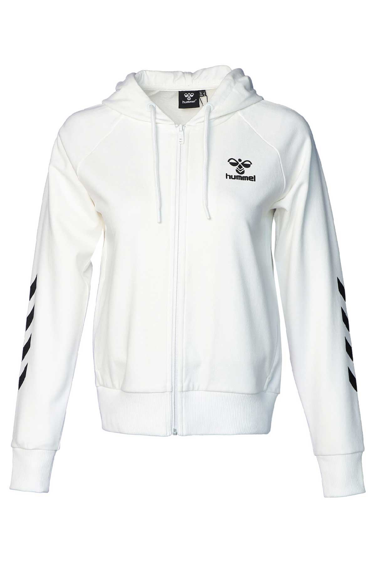 Hummel T-Noni 2.0 Zip Kadın Fermuarlı Sweatshirt 921458-9003 Beyaz
