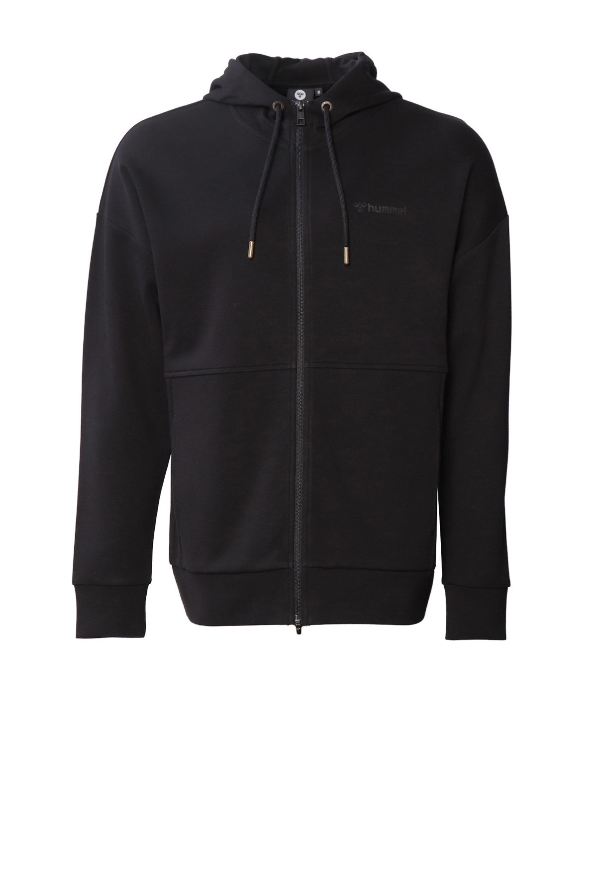 Hummel Benisto Fermuarlı Erkek Sweatshirt 921473-2001 Siyah