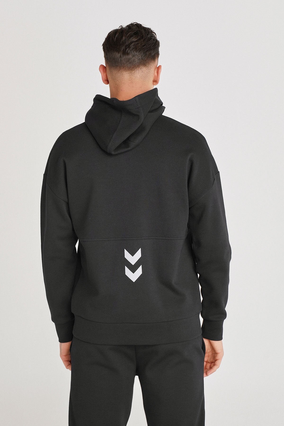 Hummel Benisto Fermuarlı Erkek Sweatshirt 921473-2001 Siyah