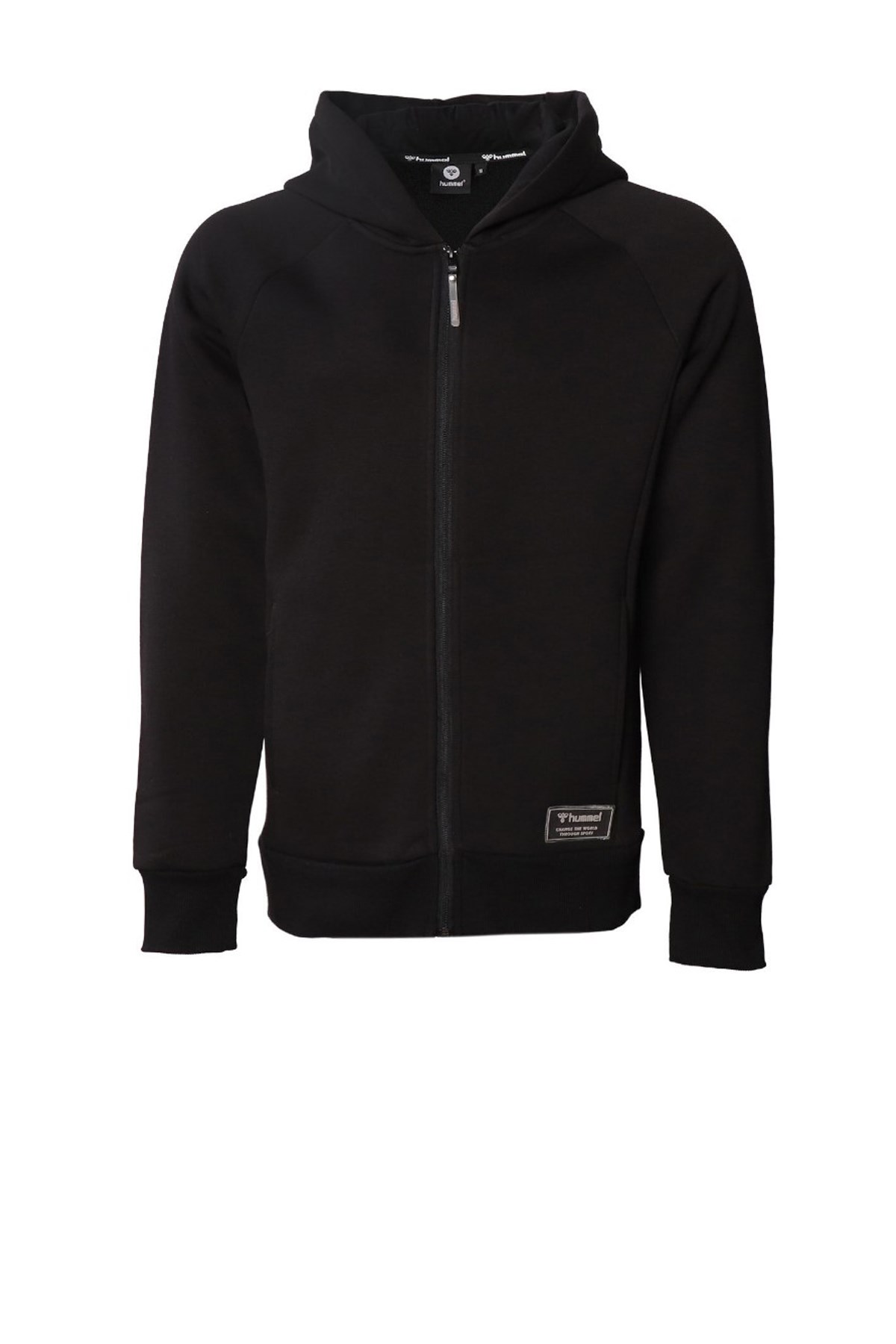 Hummel Bobsy Fermuarlı Erkek Sweatshirt 921476-2001 Siyah