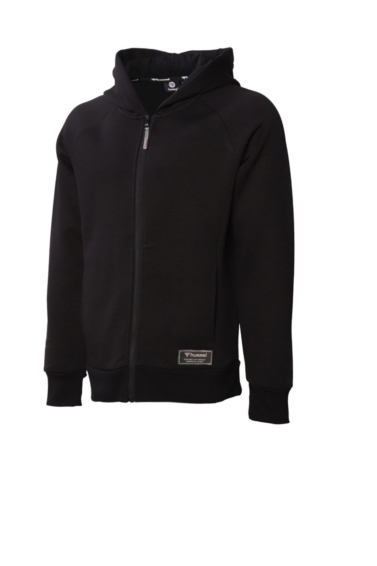 Hummel Bobsy Fermuarlı Erkek Sweatshirt 921476-2001 Siyah