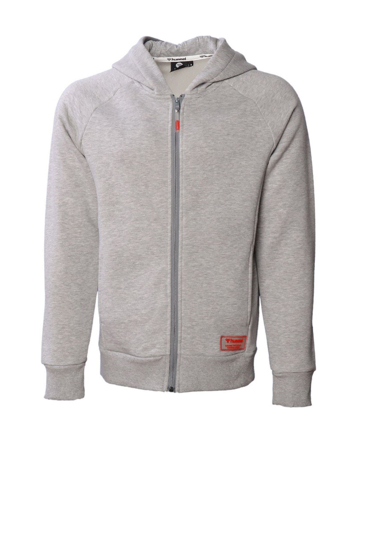 Hummel Bobsy Fermuarlı Erkek Sweatshirt 921476-2006 Gri