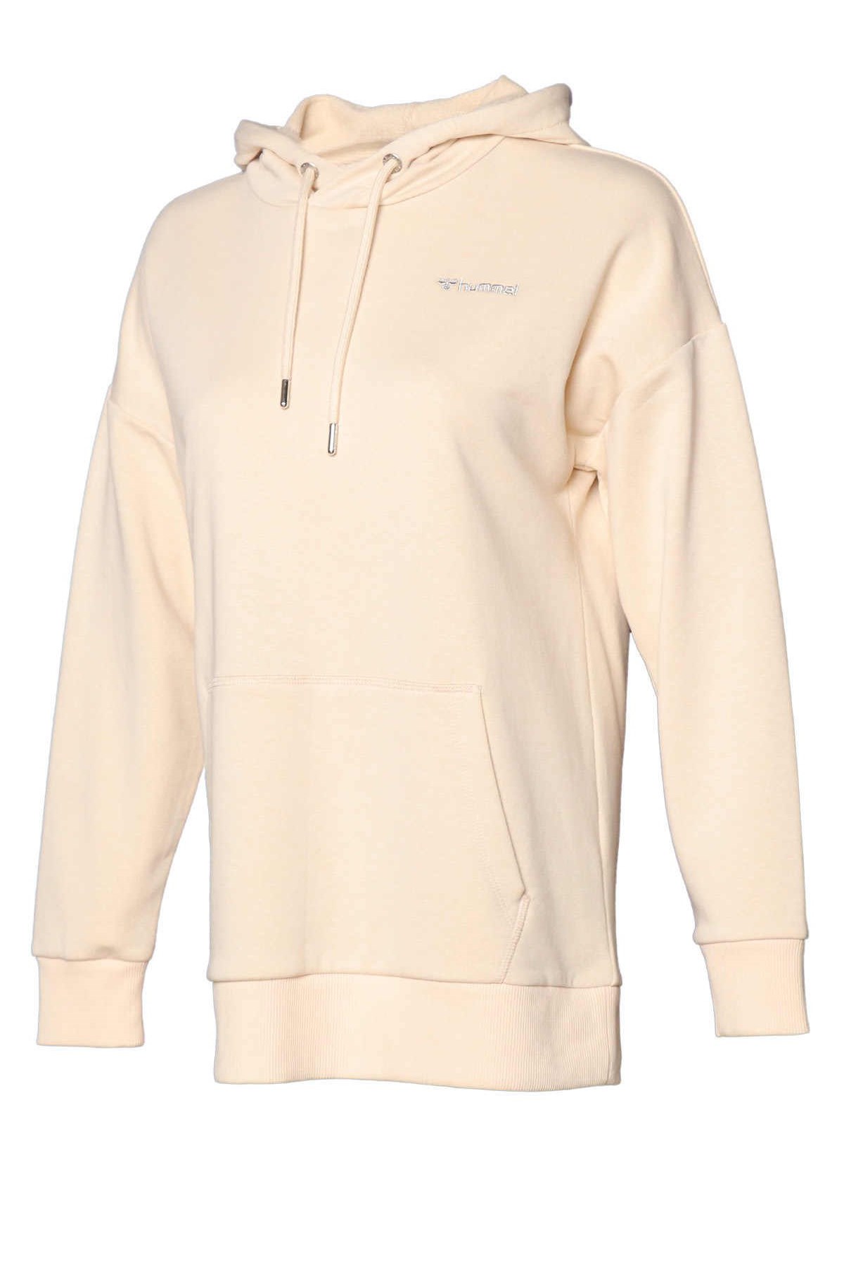 Hummel Cecil Oversize Kadın Sweatshirt 921482-1059 Bej