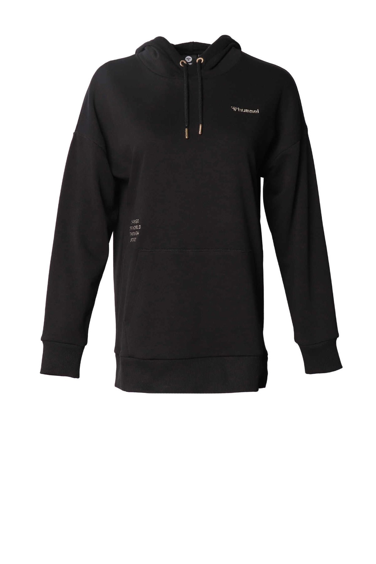 Hummel Cecil Oversize Kadın Sweatshirt 921482-2001 Siyah