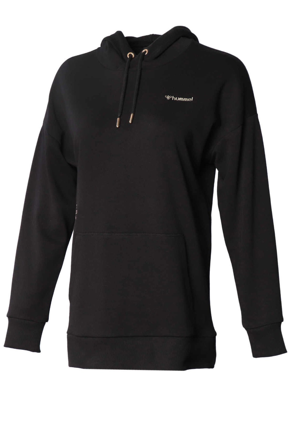 Hummel Cecil Oversize Kadın Sweatshirt 921482-2001 Siyah