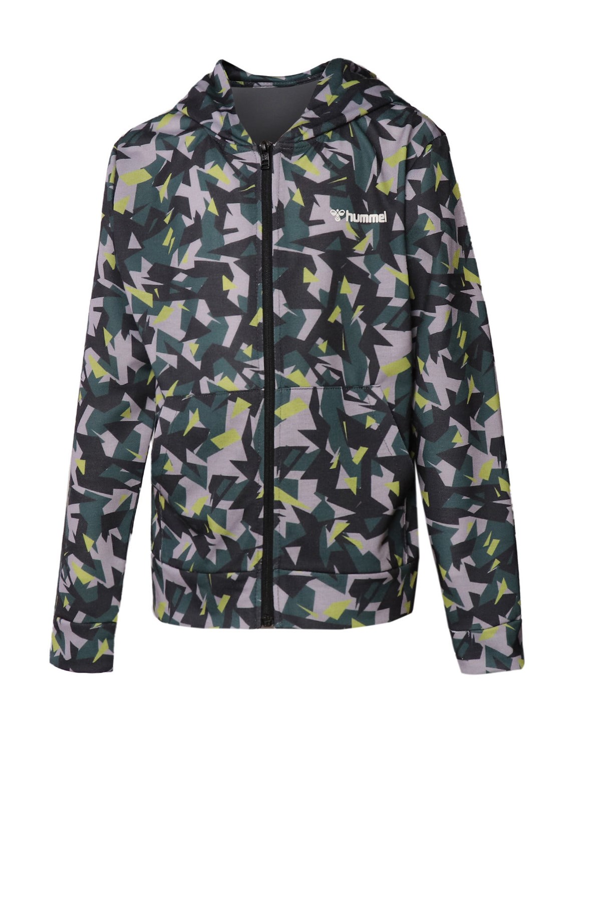 Hummel Col Fermuarlı Çocuk Sweatshirt 921486-2001 Siyah