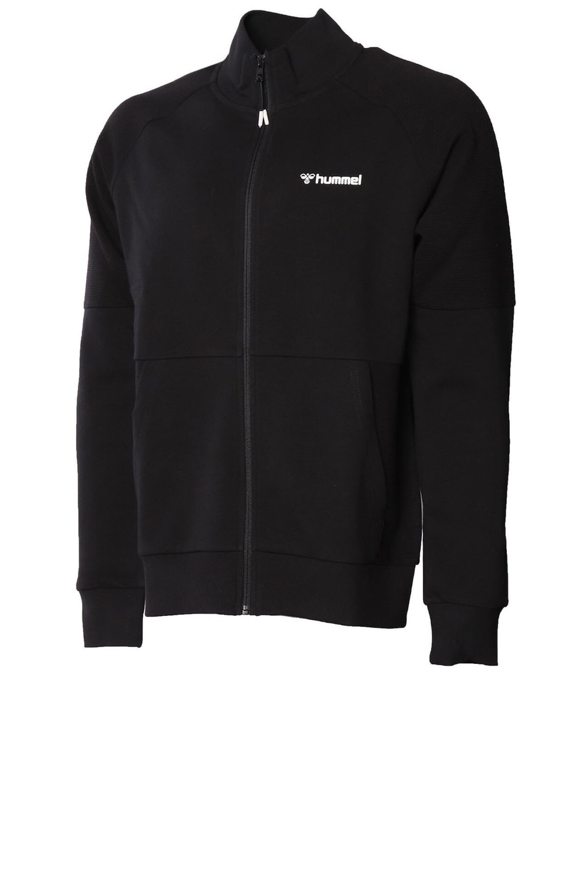 Hummel Dexy Fermuarlı Erkek Sweatshirt 921493-2001 Siyah