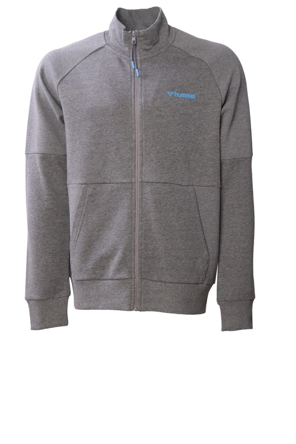 Hummel Dexy Fermuarlı Erkek Sweatshirt 921493-2833 Antrasit