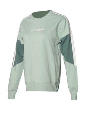 Hummel Halsy Kadın Sweatshirt 921501-8123 Yeşil