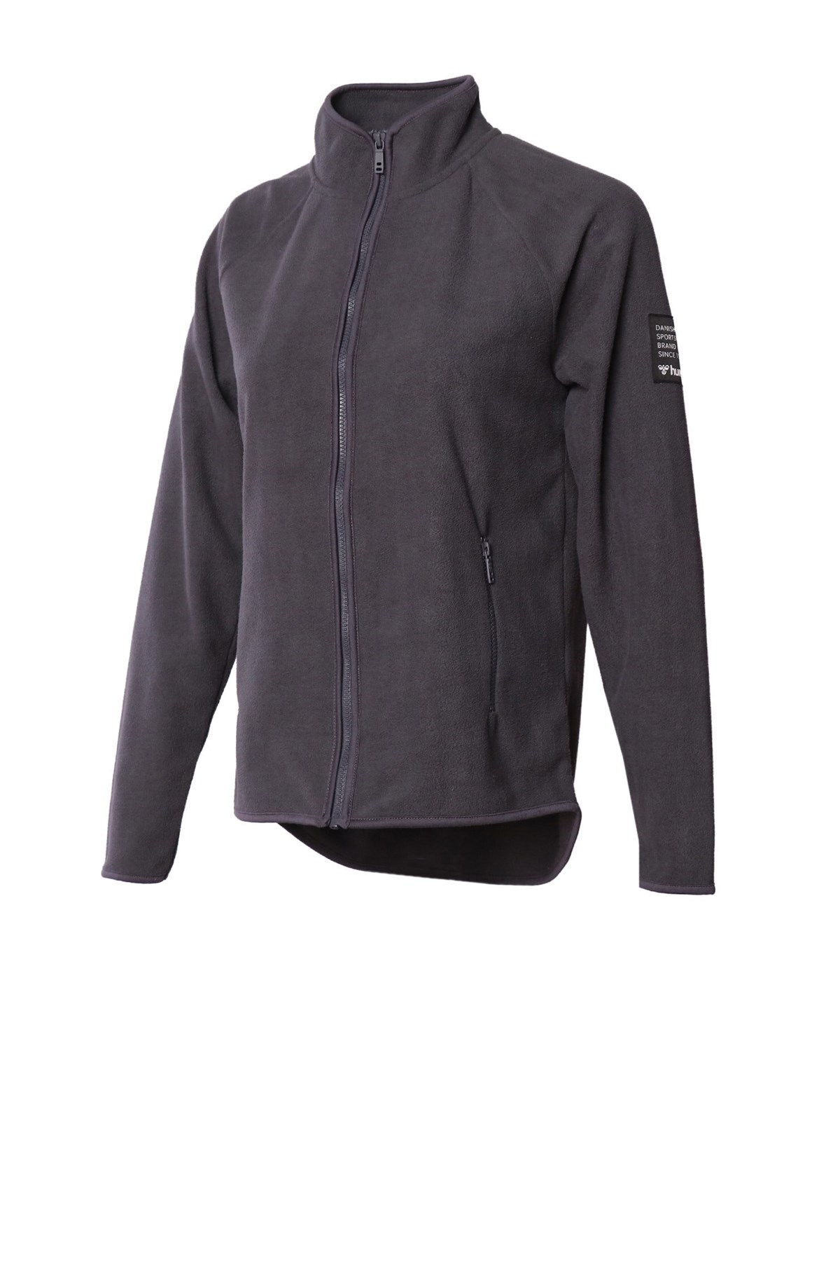 Hummel Harajeh Fleece Fermuarlı Kadın Sweatshirt 921502-1060 Gri