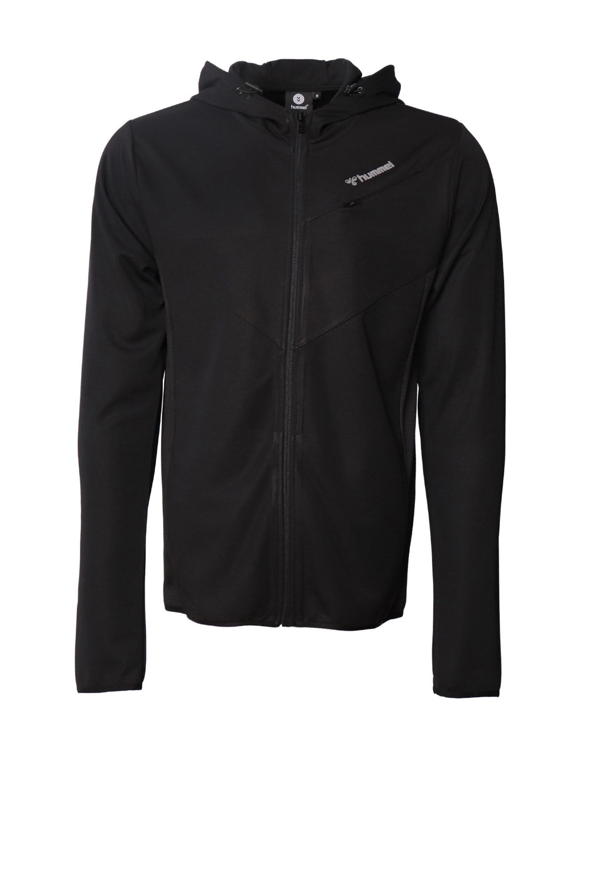 Hummel Helidor Fermuarlı Erkek Sweatshirt 921504-2001 Siyah