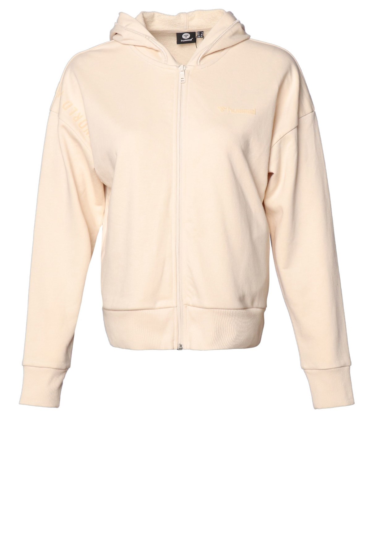 Hummel Jaco Fermuarlı Kadın Sweatshirt 921505-1059 Bej