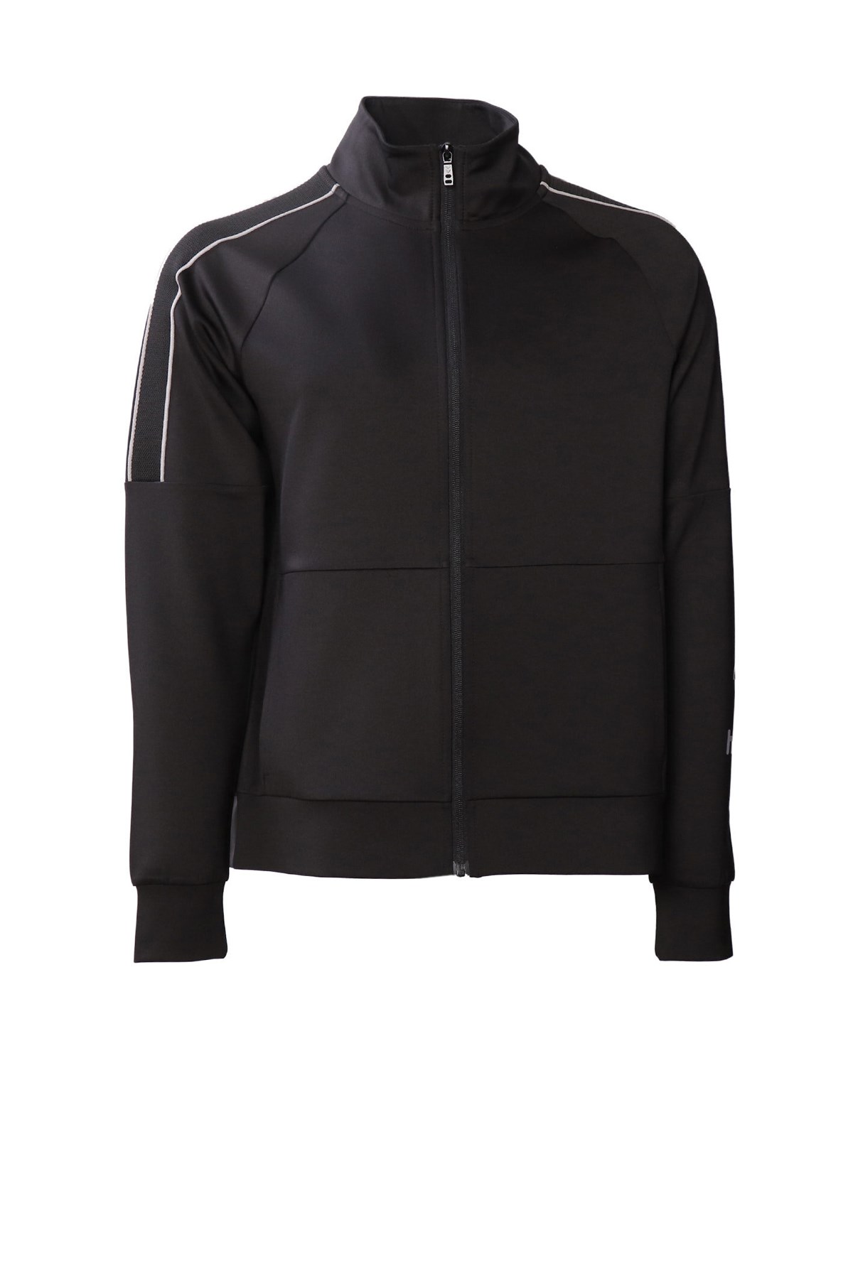 Hummel Karly Fermuarlı Erkek Sweatshirt 921510-2001 Siyah