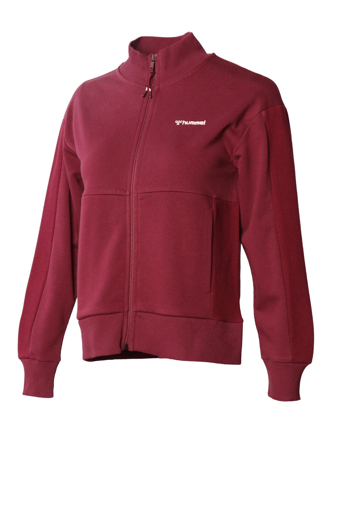 Hummel Kennen Fermuarlı Kadın Sweatshirt 921512-1012 Kırmızı