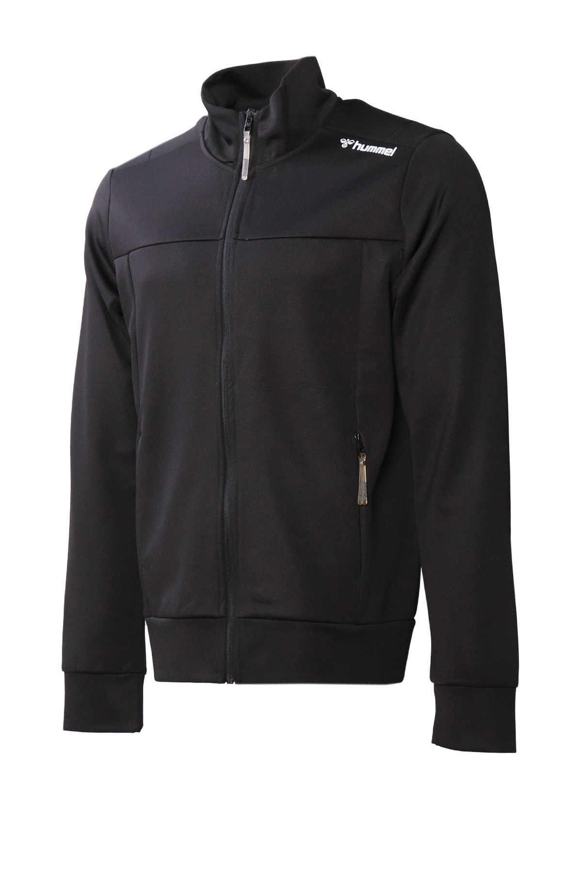 Hummel Limburg Fermuarlı Erkek Sweatshirt 921520-2001 Siyah