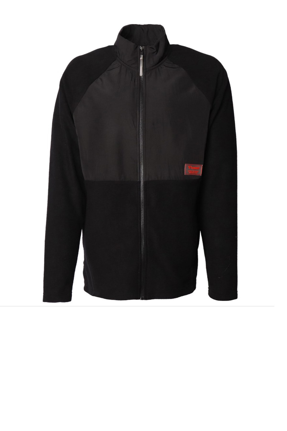 Hummel Onega Fleece Fermuarlı Erkek Sweatshirt 921531-2001 Siyah